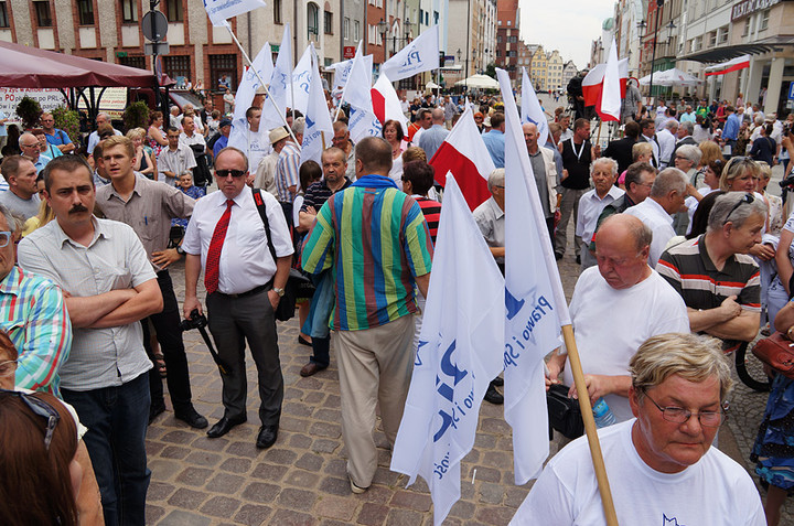 Jarosław Kaczyński w Elblągu zdjęcie nr 72612