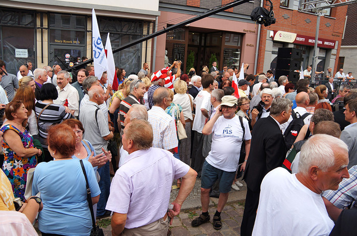 Jarosław Kaczyński w Elblągu zdjęcie nr 72637