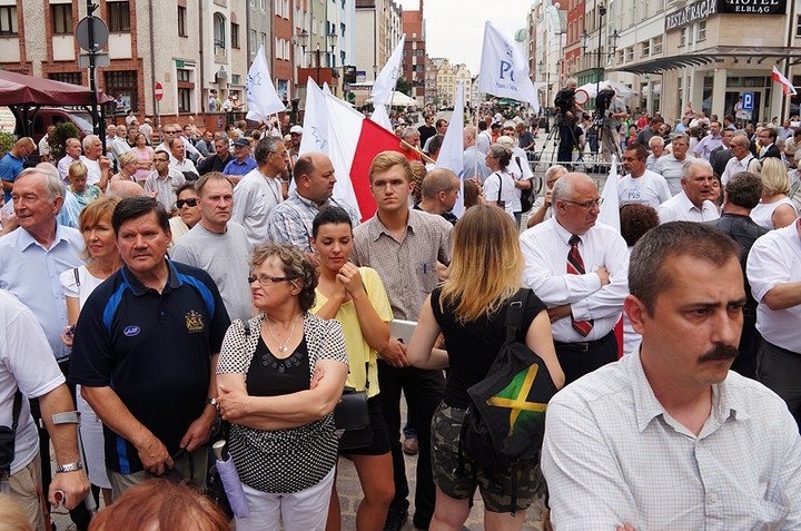 Jarosław Kaczyński w Elblągu zdjęcie nr 72615