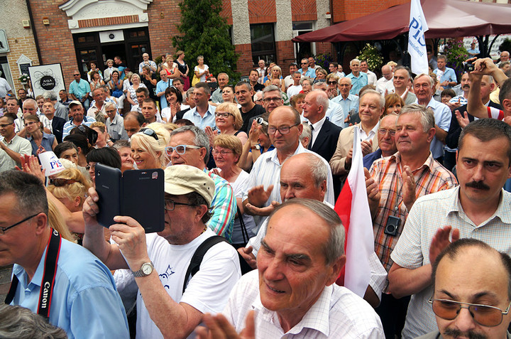 Jarosław Kaczyński w Elblągu zdjęcie nr 72624
