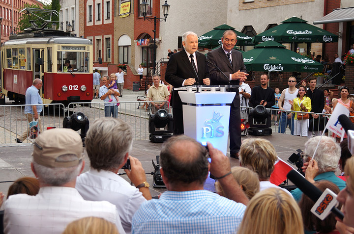 Jarosław Kaczyński w Elblągu zdjęcie nr 72629