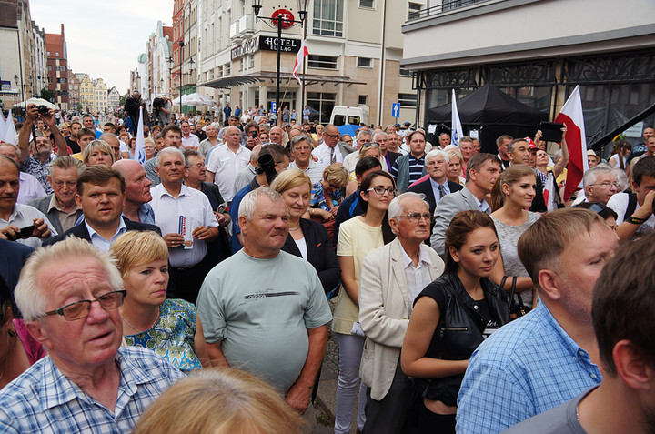 Jarosław Kaczyński w Elblągu zdjęcie nr 72621