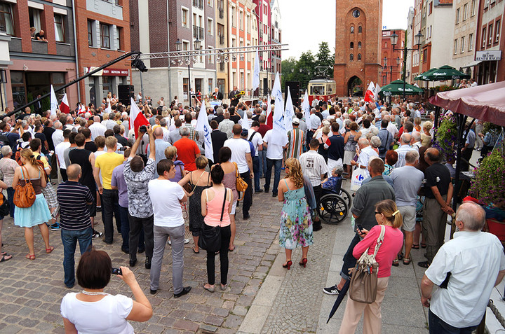 Jarosław Kaczyński w Elblągu zdjęcie nr 72633