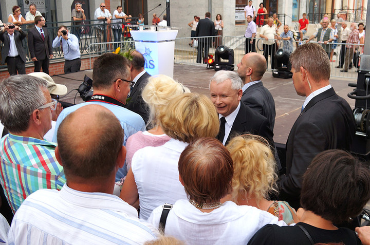 Jarosław Kaczyński w Elblągu zdjęcie nr 72635