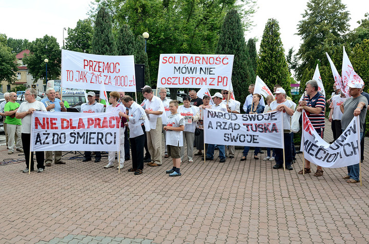 Elbląg Donald Tusk w Elblągu