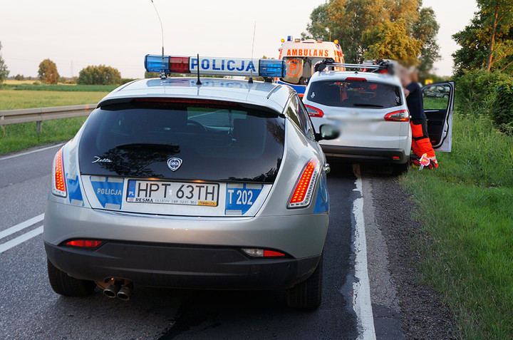 Wypadek między Karczowiskami a Szopami zdjęcie nr 72735