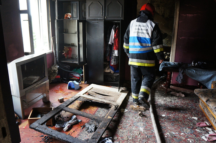 Pożar na Ogrodowej zdjęcie nr 72816