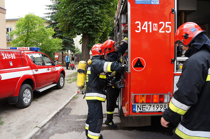Pożar na Ogrodowej zdjęcie nr 72811