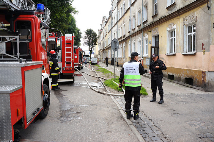 Pożar na Ogrodowej zdjęcie nr 72809