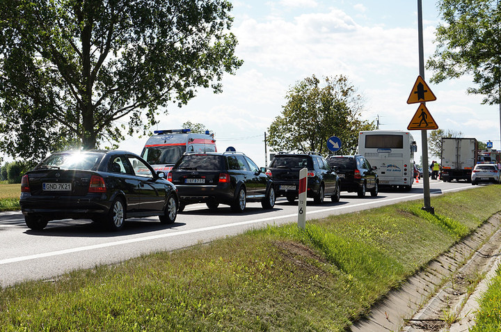 Wypadek w Kazimierzowie zdjęcie nr 73167