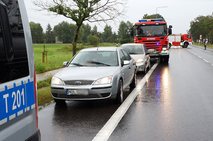 Kazimierzowo: zderzenie trzech pojazdów zdjęcie nr 73777