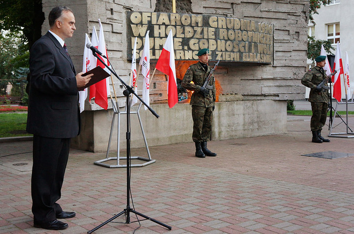 Elbląskie obchody 33. rocznicy Porozumień Sierpniowych zdjęcie nr 74297