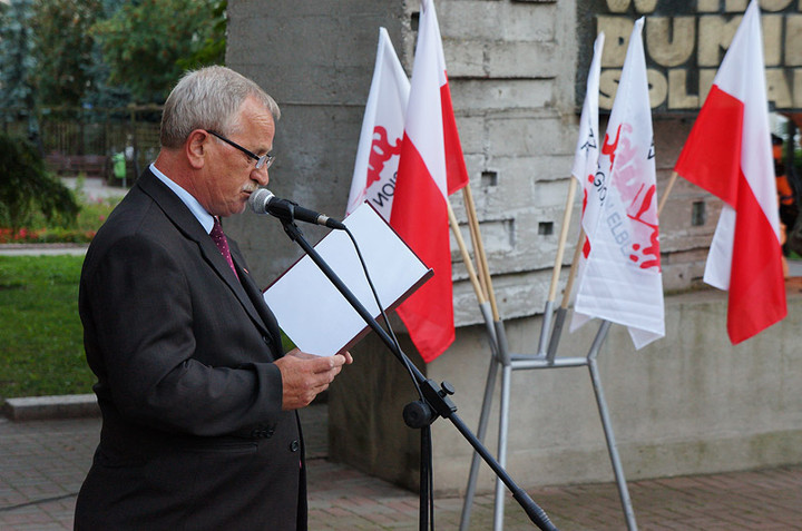 Elbląskie obchody 33. rocznicy Porozumień Sierpniowych zdjęcie nr 74294