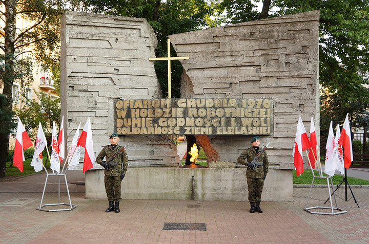 Elbląskie obchody 33. rocznicy Porozumień Sierpniowych zdjęcie nr 74279