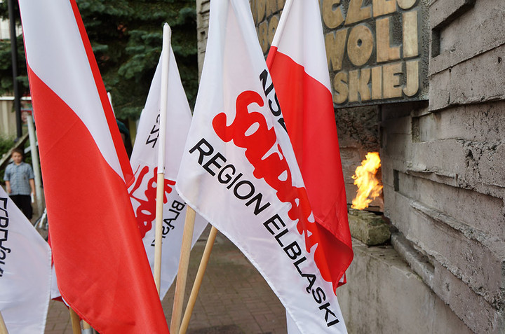 Elbląskie obchody 33. rocznicy Porozumień Sierpniowych zdjęcie nr 74280
