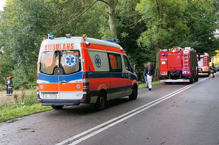 Wypadek na Fromborskiej zdjęcie nr 74556