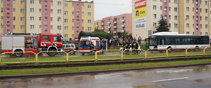 Wypadek na Płk. Dąbka zdjęcie nr 75297