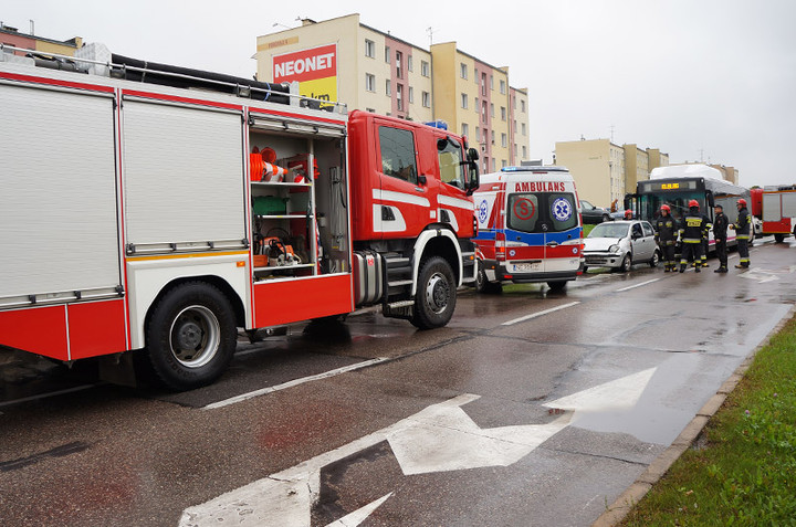 Wypadek na Płk. Dąbka zdjęcie nr 75298