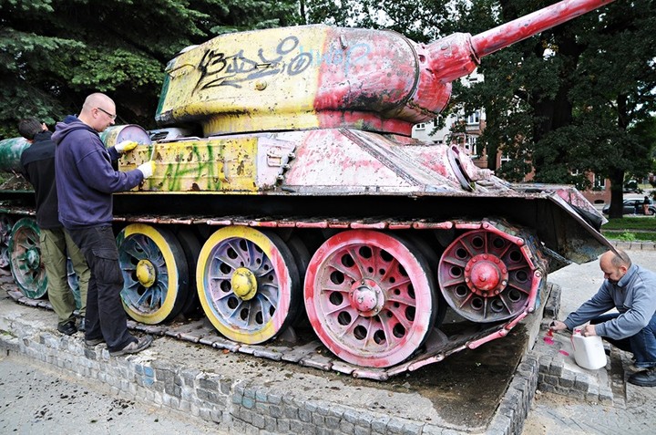 Elbląg Niech czołg będzie czołgiem