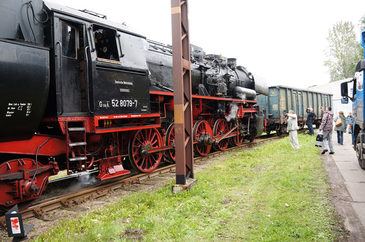 Niemiecki parowóz wypadł z torów zdjęcie nr 76299