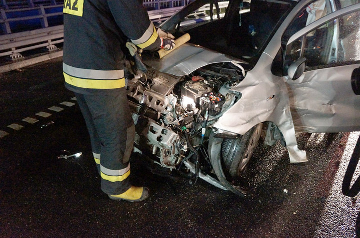 Wypadek na S7 zdjęcie nr 77229