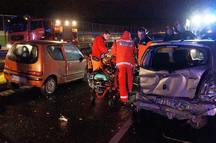 Wypadek na S7 zdjęcie nr 77225