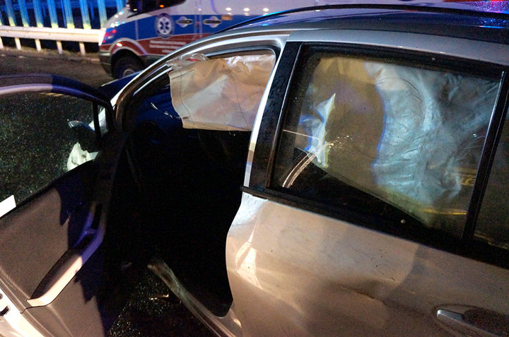 Wypadek na S7 zdjęcie nr 77234