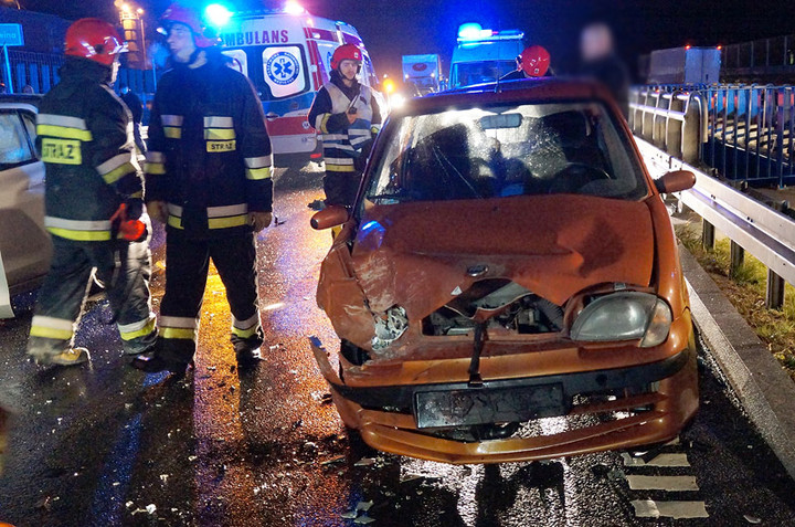 Wypadek na S7 zdjęcie nr 77230