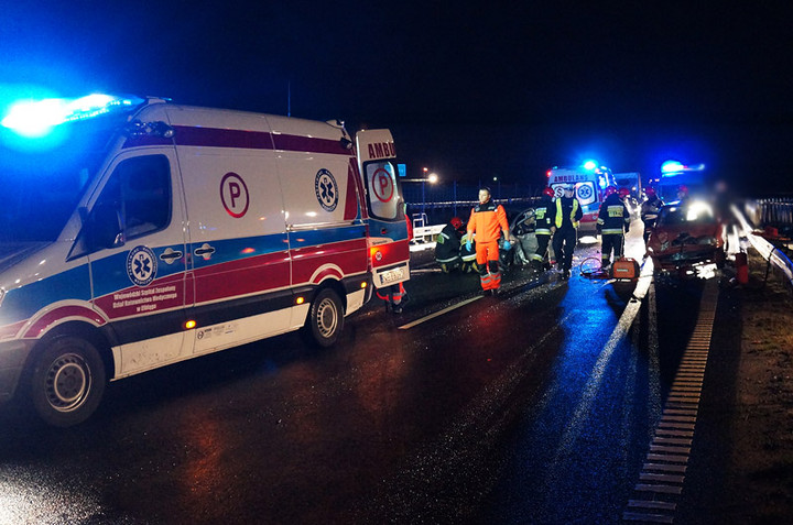 Wypadek na S7 zdjęcie nr 77228