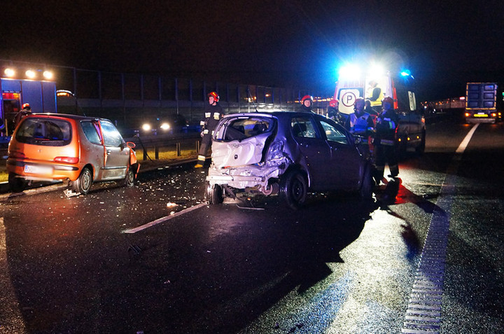 Wypadek na S7 zdjęcie nr 77238