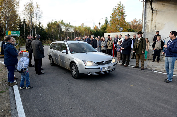 Otwarcie  wyremontowanej drogi powiatowej nr 1147N zdjęcie nr 77571