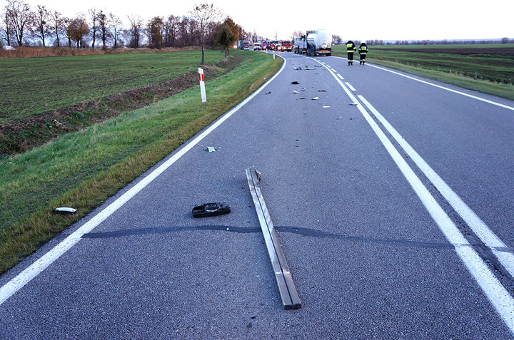 Wypadek między Fiszewem a Jegłownikiem zdjęcie nr 77807