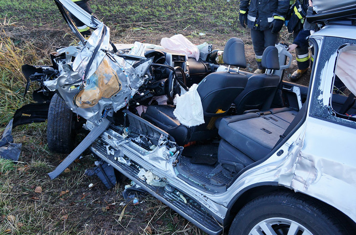 Wypadek między Fiszewem a Jegłownikiem zdjęcie nr 77808