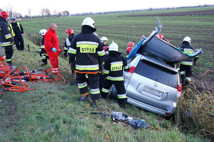 Wypadek między Fiszewem a Jegłownikiem zdjęcie nr 77791