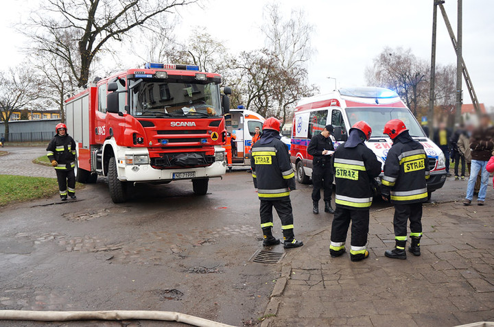 Panieńska: pożar w mieszkaniu zdjęcie nr 78629