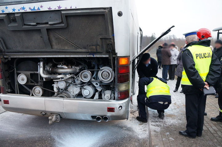 Pożar w rosyjskim autokarze zdjęcie nr 80317