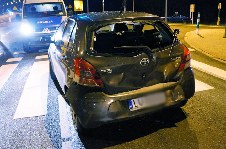 Groźne zdarzenie na obwodnicy zdjęcie nr 80391