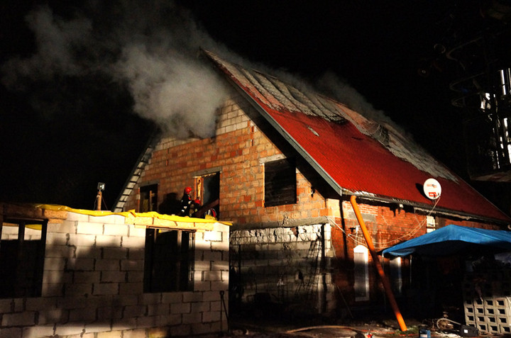 Nocny pożar na Malborskiej zdjęcie nr 80915