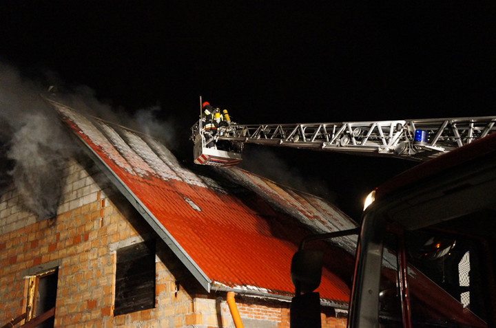 Nocny pożar na Malborskiej zdjęcie nr 80911