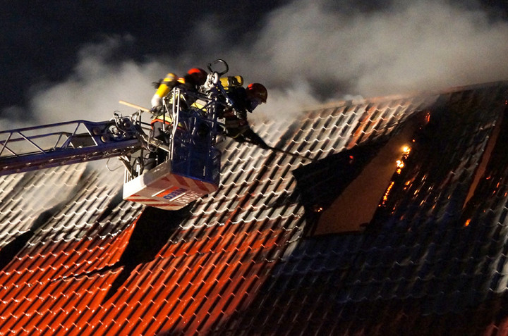 Nocny pożar na Malborskiej zdjęcie nr 80914