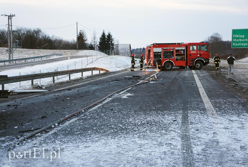 Śmiertelny wypadek na S22 zdjęcie nr 81286