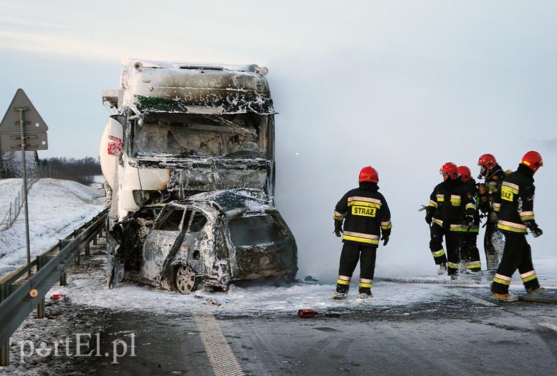 Śmiertelny wypadek na S22 zdjęcie nr 81271