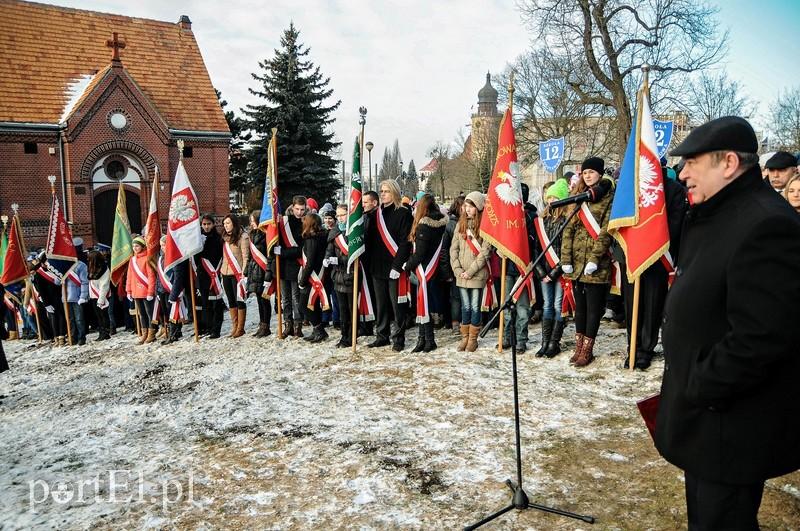 Odsłonięcie tablicy pamiątkowej na Obelisku Romualda Traugutta zdjęcie nr 81457