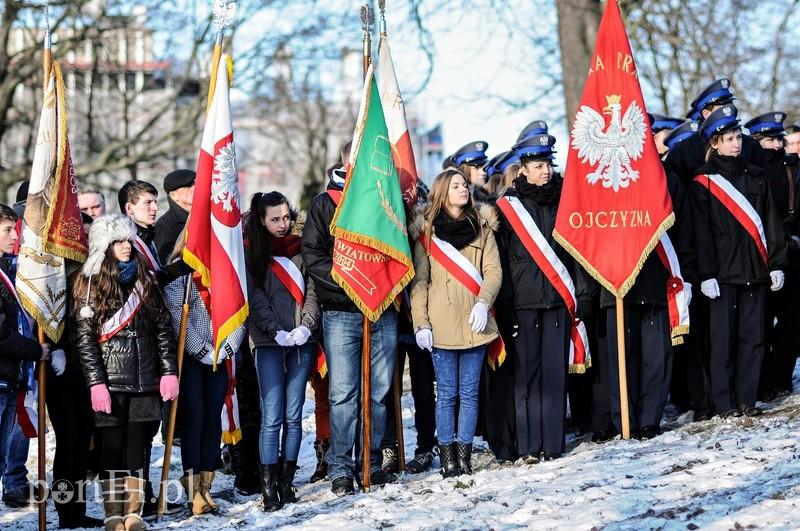 Odsłonięcie tablicy pamiątkowej na Obelisku Romualda Traugutta zdjęcie nr 81480