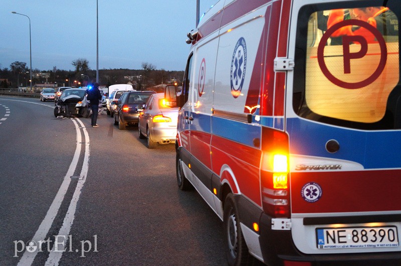 Węzeł Wschód: zderzenie czterech pojazdów zdjęcie nr 84472