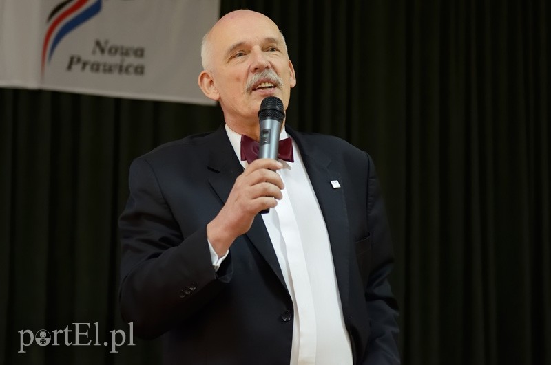 Janusz Korwin-Mikke w Elblągu zdjęcie nr 84567