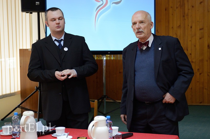 Janusz Korwin-Mikke w Elblągu zdjęcie nr 84557