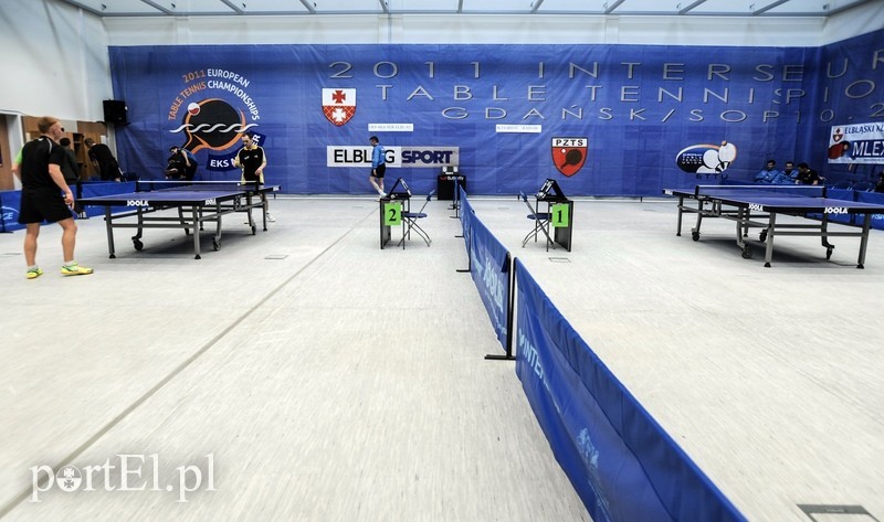 Elbląg Nowa sala tenisistów stołowych