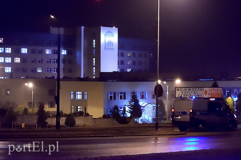 Alarm bombowy w Wojewódzkim Szpitalu Zespolonym zdjęcie nr 84921
