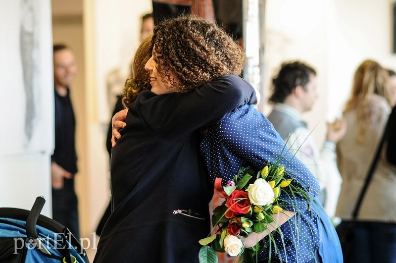 Wernisaż prac uczennic Liceum Plastycznego Samiry Arrami i Natali Magalskie zdjęcie nr 85088